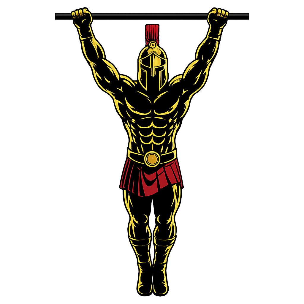 Warrior showcasing How to do Hangs with proper form