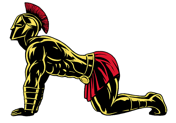 Warrior showcasing How to do the Cat-Cow Stretch
