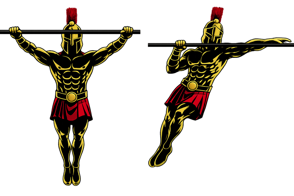 Warrior showcasing How to do Archer Pull-Ups with proper form