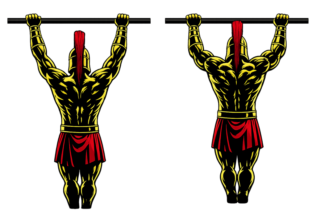 Warrior showcasing How to do Scapular Pull-Ups with proper form
